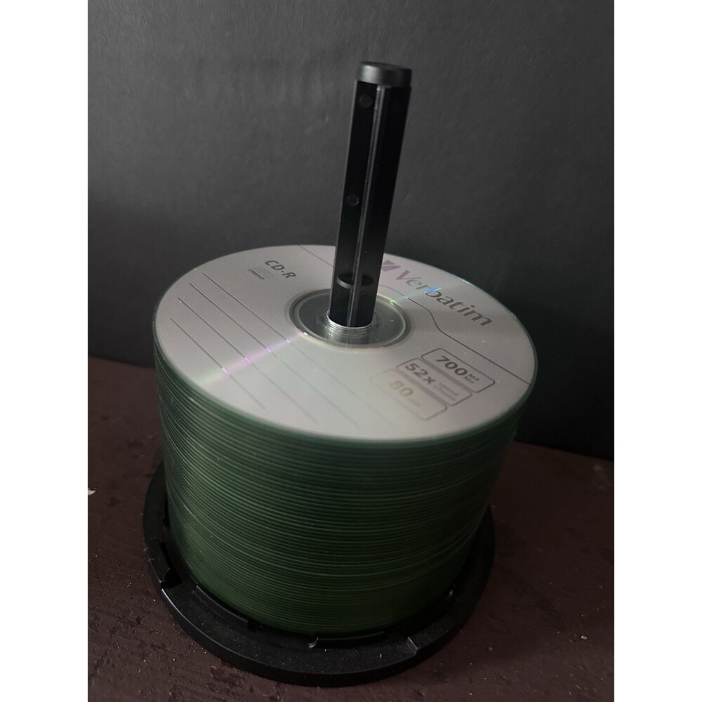 Verbatim CD-R Blank Recordable CDs 700MB 80 Min 52X Partial Spindle Appx 60 Box